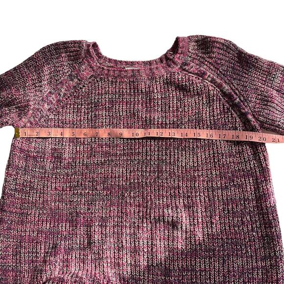 Tobi Pink Purple Oversized Knit Sweater - Picture 5 of 6